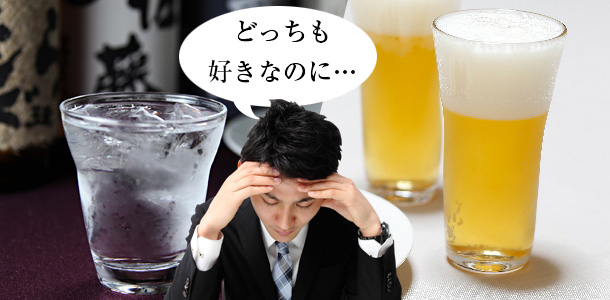 薄毛はお酒の原因？